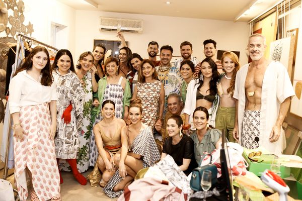 A empresária Cláudia Júdice Folador promoveu o 'Brasilianas', evento de moda, arte e decoração, nesta terça-feira (05), na Galeria Matias Brotas