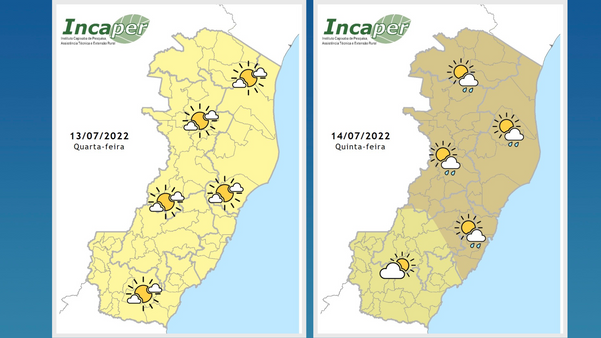 Frente fria provoca queda de temperatura a partir de quinta no Espírito Santo