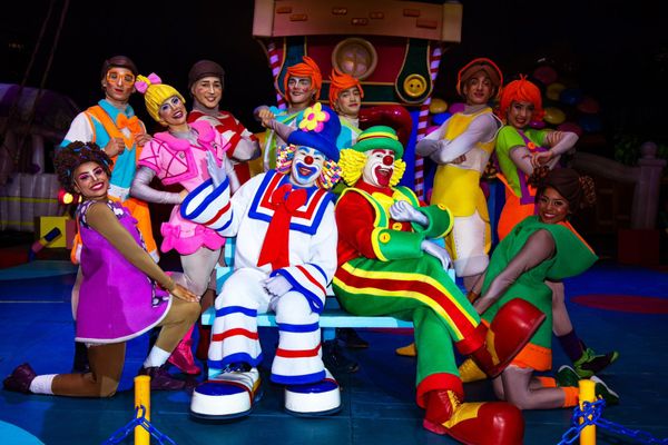 O circo Patati Patatá está em cartaz no Shopping Vitória