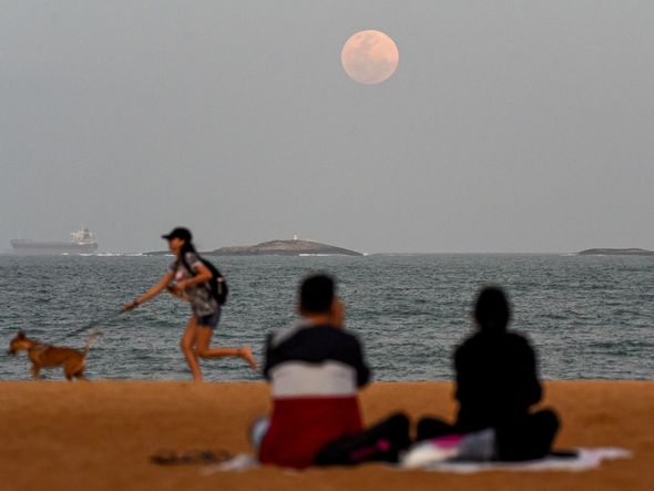 Maior superlua do ano registrada em Vitória por Vitor Jubini
