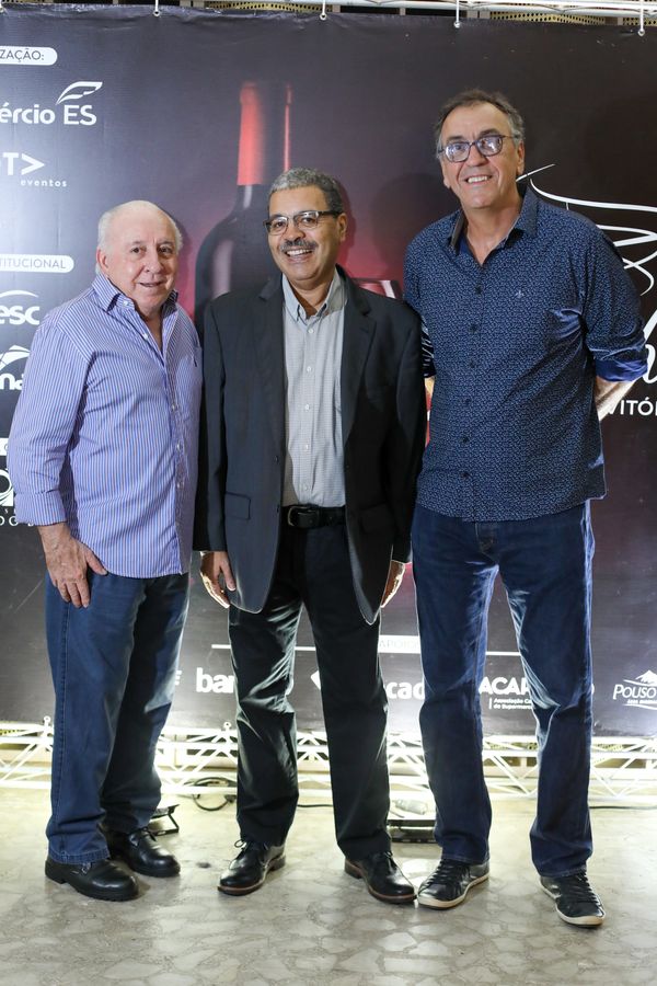 Elvécio Faé, Vanderlei Martins e José Olavo Macedo