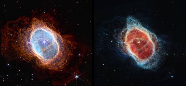 Nebulosa do Anel Sul. por NASA, ESA, CSA e STScI