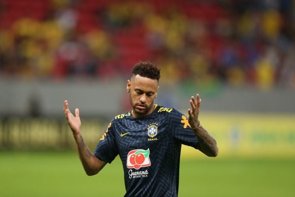 O atacante Neymar Jr.