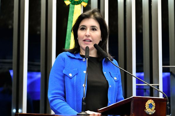 Senadora Simone Tebet, pré-candidata à Presidência da República