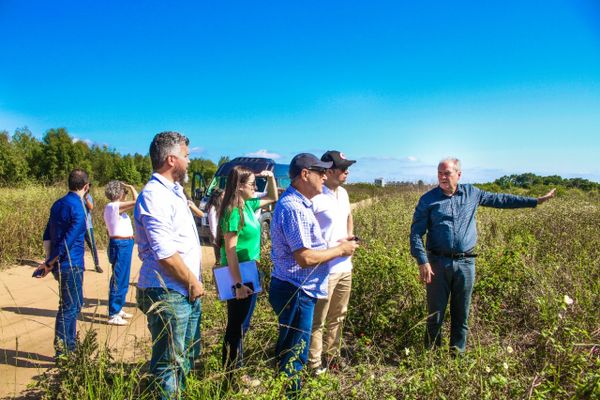 Representantes do Banco Interamericano de Desenvolvimento (BID), que é parceiro do programa, fizeram visita a Linhares por Prefeitura de Linhares/Divulgação