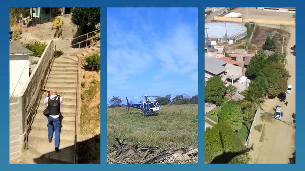 Suspeitos de roubo são presos Marataízes após perseguição policial