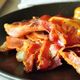 Bacon e linguiça