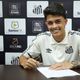 Imagem - Capixaba renova contrato com o Santos e multa sobe para 100 milhões de euros
