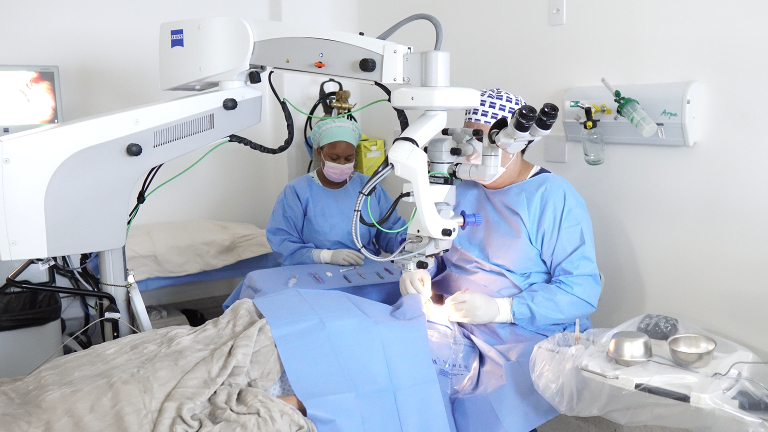 Completando 45 anos, o Hospital de Olhos de Vitória tem como principais procedimentos as cirurgias de catarata e as refrativas
