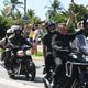 Presidente Jair Bolsonaro em motociata na capital capixaba