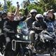 Presidente Jair Bolsonaro em motociata na capital capixaba