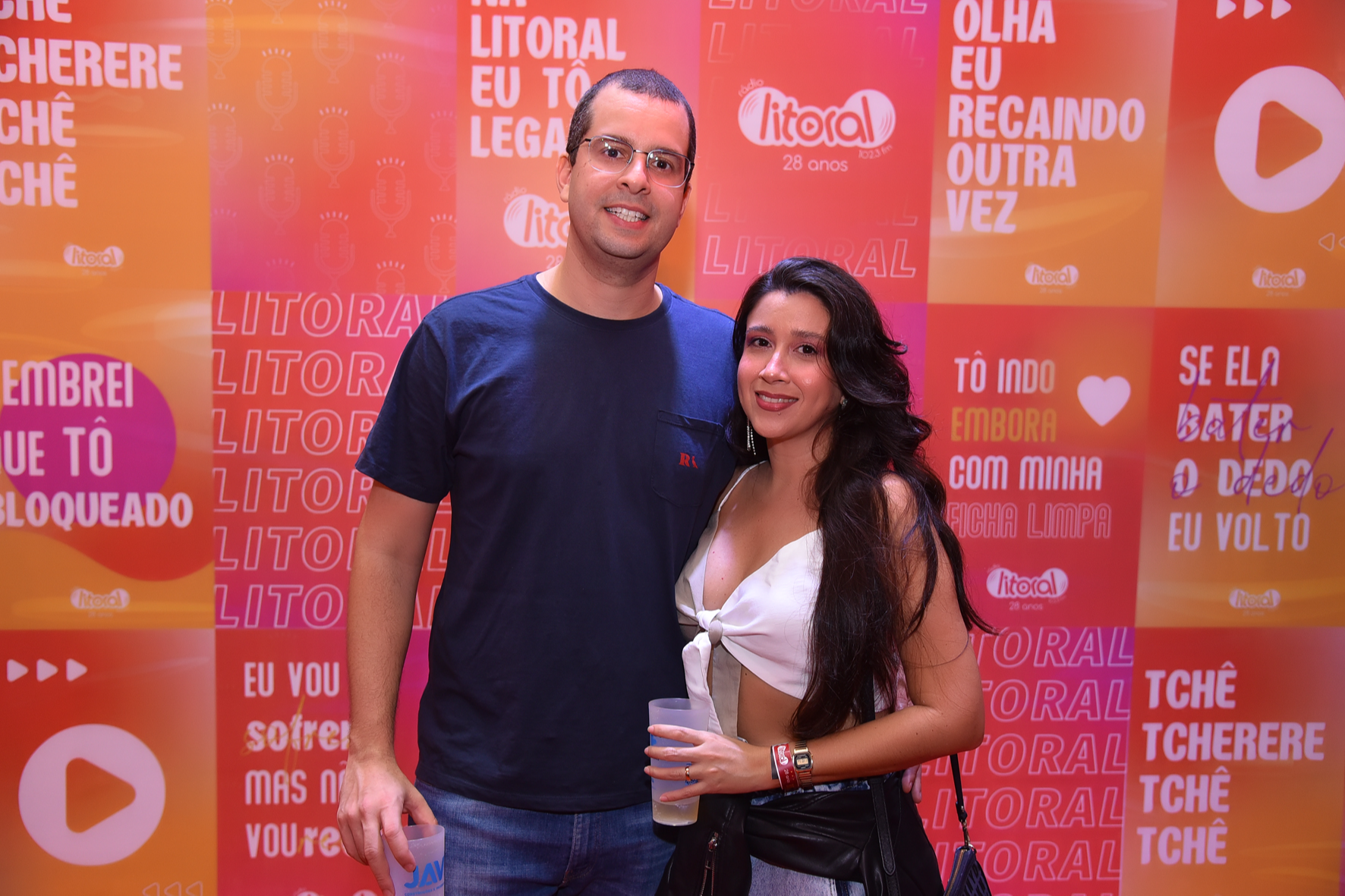 Fernando Lisboa e Danielle Marchioni. Crédito: Arthur Louzada