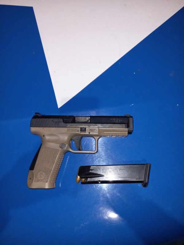 Arma encontrada com o suspeito foi reconhecida pelo sargento da PM