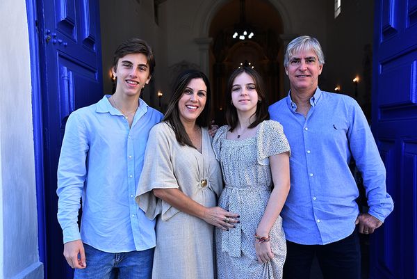 Andre, Marcela, Rafaela e Renato