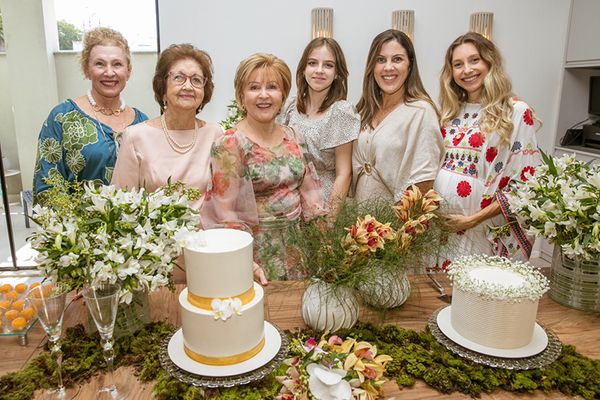 Consuelo, Milka Ferri, Carmem, Rafaela, Marcela, Lara