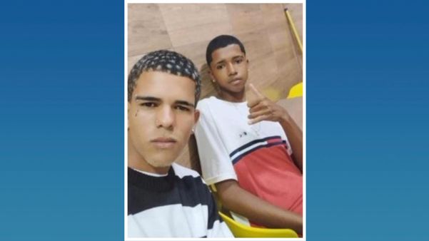 Luan Pacífico (à esquerda) e Breno dos Santos Silva (à direita) foram mortos na madrugada deste domingo (31) em Cariacica