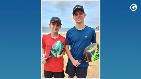Adolescentes de Cachoeiro de Itapemirim são destaque no tênis de areia
