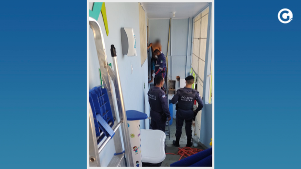 Homem se refugia em escola após ser baleado em Cachoeiro de Itapemirim