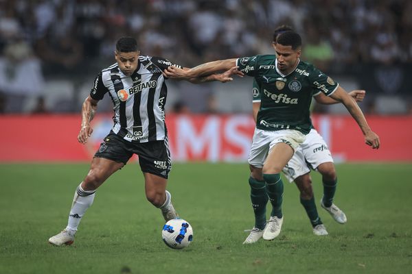 Atlético-MG e Palmeiras empataram no jogo de ida das quartas de final da Libertadores