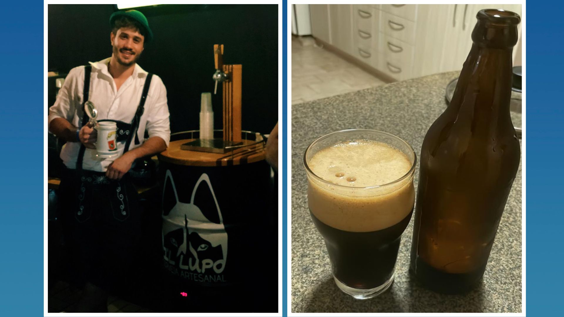 André Mendes Piol começou a elaborar as bebidas em 2014 e está prestes a abrir uma cervejaria em Ibiraçu; premiação no Aro Rojo ocorreu em junho deste ano