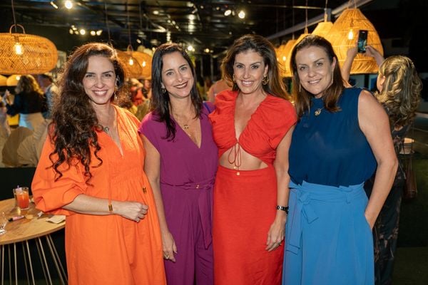 Geórgia Mendonça, Flavia Contarini, Lara Brotas e Juliana Goulart