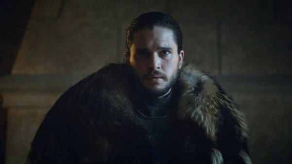 Kit Harrington como Jon Snow na série 'Game of Thrones'. 