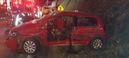 Acidente com três carros deixa quatro pessoas feridas em Cachoeiro(Divulgação \ 3º BBM)