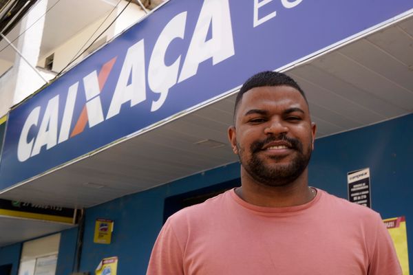 Bill, dono da distribuidora de bebidas que usou logomarca da Caixa Econômica e viralizou na internet por Fernando Madeira
