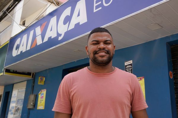 Bill, dono da distribuidora de bebidas que usou logomarca da Caixa Econômica e viralizou na internet por Fernando Madeira