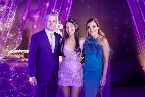 André Aquino, Alice Zambon Mizuki e Fabiola Jabour