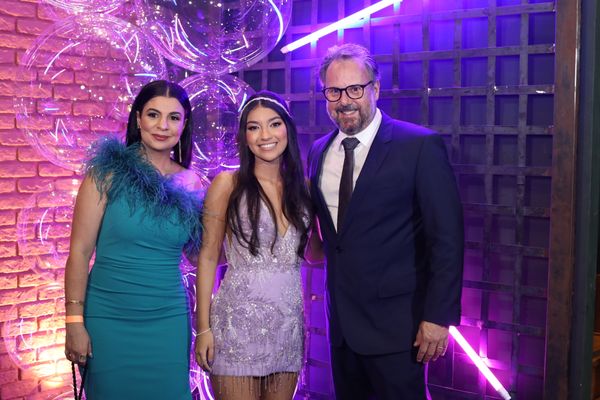 Cris Sancio, Alice Zambon Mizuki e Carlos Alberto Sancio Junior