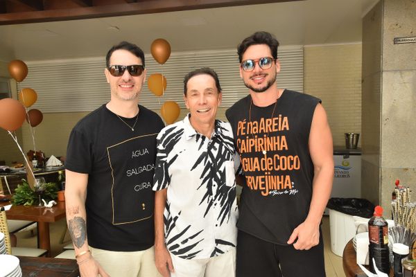 Junior e Valdecir Torezani e Victor Sarcinelli