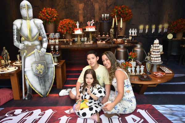 Miguel, Mirela e Geisi Torezani