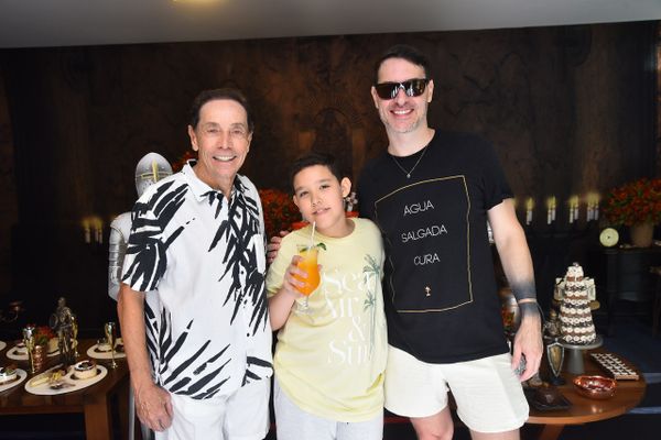 Valdecir, Miguel e Junior Torezani