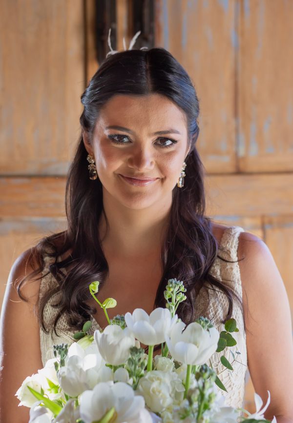 A noiva Joana Siqueira