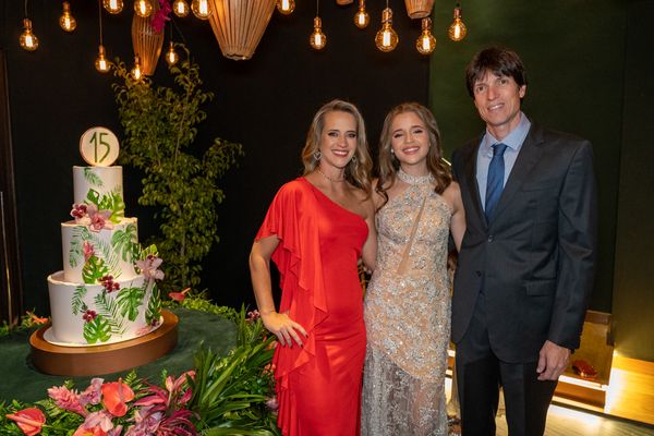 Patyl Pimentel,  Laura Pimentel Cots e Netto Chieppe