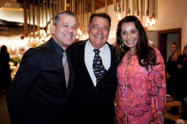 Fabiano Pereira, Sérgio Rabelo e Maria Emilia Souza
