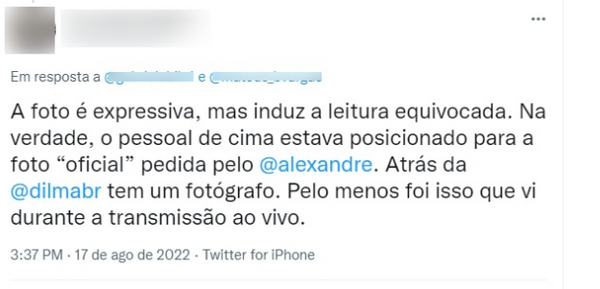 Passando a Limpo: Posts enganam ao sugerir que Bolsonaro e ministros olhavam para Lula em foto feita no TSE