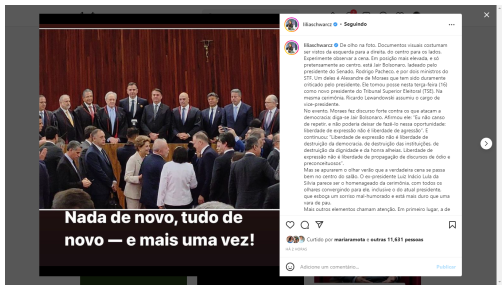 Passando a Limpo: Posts enganam ao sugerir que Bolsonaro e ministros olhavam para Lula em foto feita no TSE