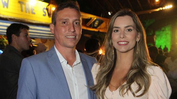 Guilherme Baião e Marcela Porto