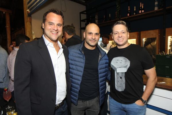 Marcelo Torres, Giuliano Malenza e Ricardo Gava