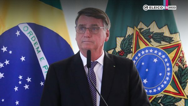 Presidente da República, Jair Bolsonaro (PL), em evento no Palácio do Planalto