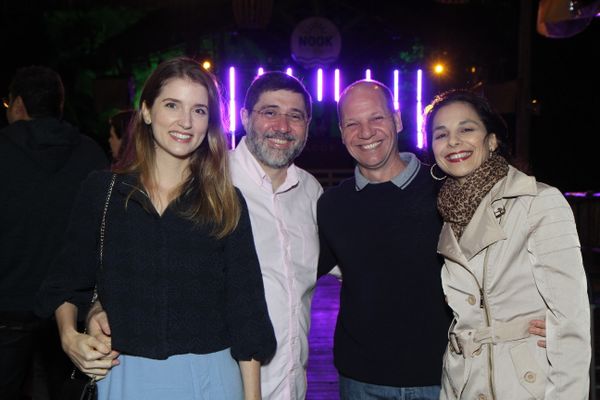 Soraya e Gustavo Cantisano, Beresford e Fernanda Moreira