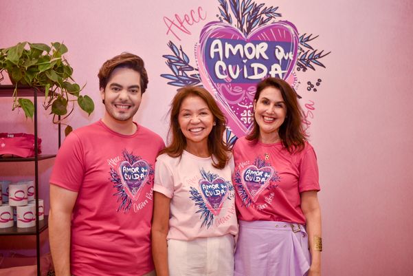 Pedro Permuy, Ana Clark e Renata Rasseli