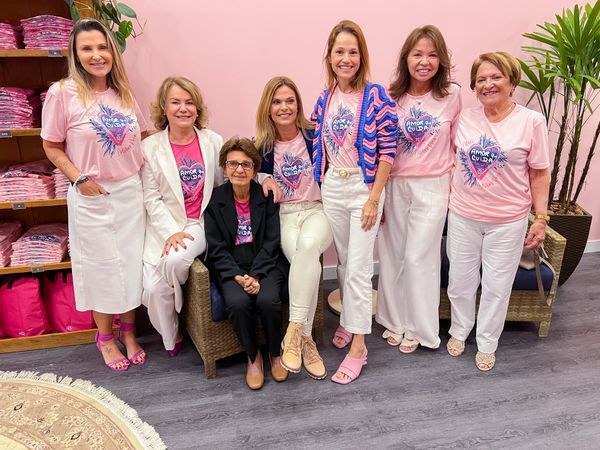 Renata Pimentel, Marilucia Dalla, Telma Ayres, Claudia Scarton, Ana Clark e Maria da Glória Corrêa