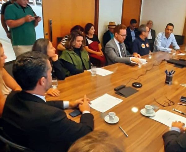 Capitão Sousa participa de encontro da Associação Espírito-Santense do Ministério Público por Divulgação