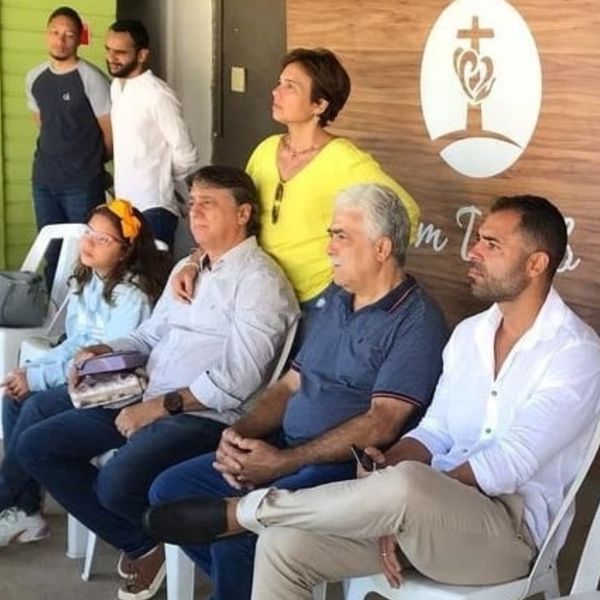 Claudio Paiva em encontro com as famílias da Metodista do ES por Divulgação