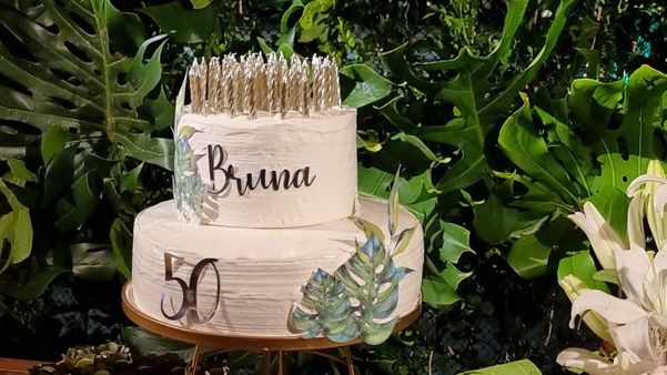Aniversário de 50 anos de Bruna Medeiros