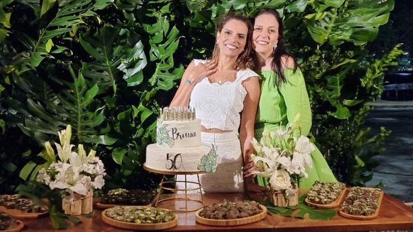Aniversário de 50 anos de Bruna Medeiros