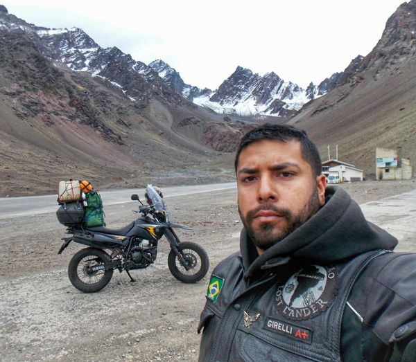 Viagem de moto, sozinho, por todos os países na América do Sul